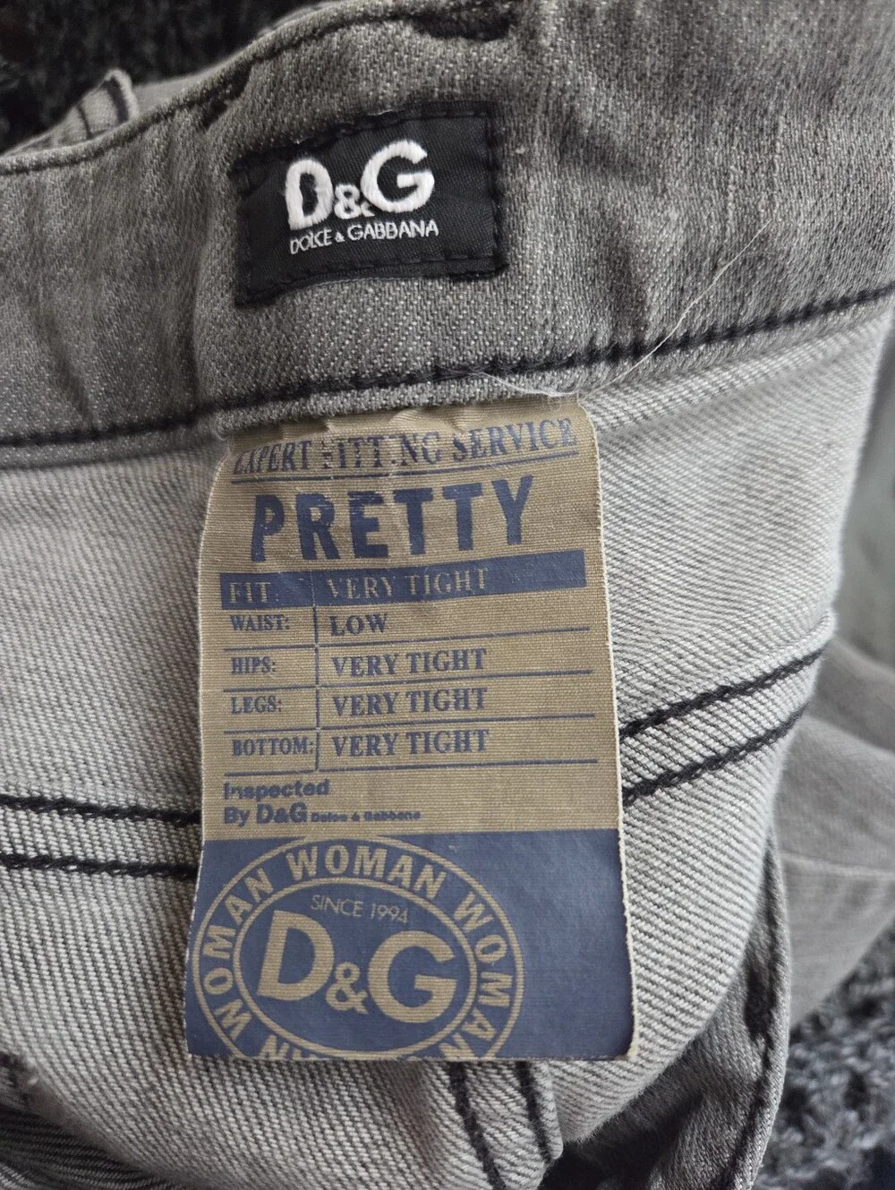 Vintage D&G Dolce & Gabbana 